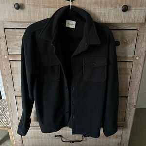 NWT Kuwalla-Tee Fleece Shirt, Black, Size L